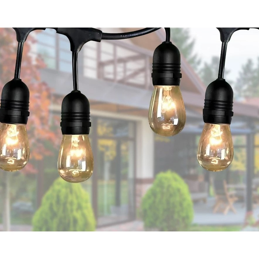 Fitting Lampu Gantung Outdoor 10 Meter 10 Fitting