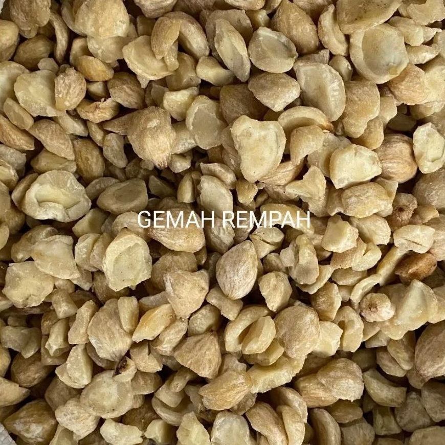 Biji Kemiri Pecah Sortiran / Biji Kemiri Pecah 1 kg / Biji Kemiri Pecah 500g