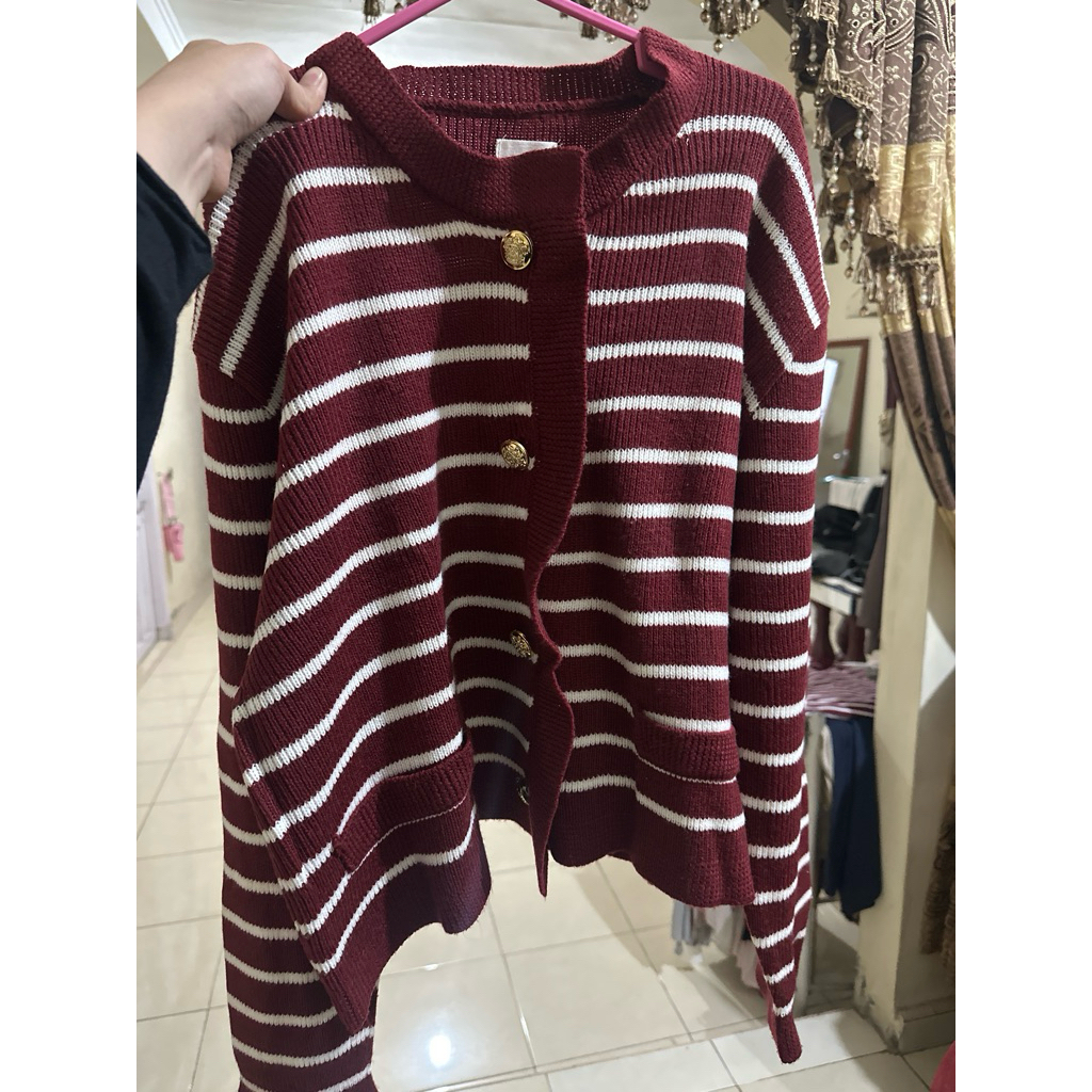 cardigan rajut BWBYAZ