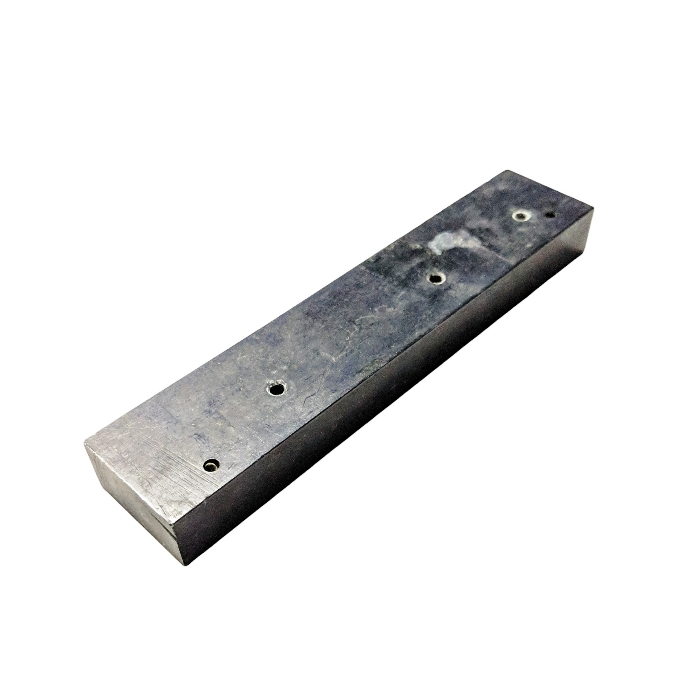 Aluminium strip heatsink 119x24x13 mm