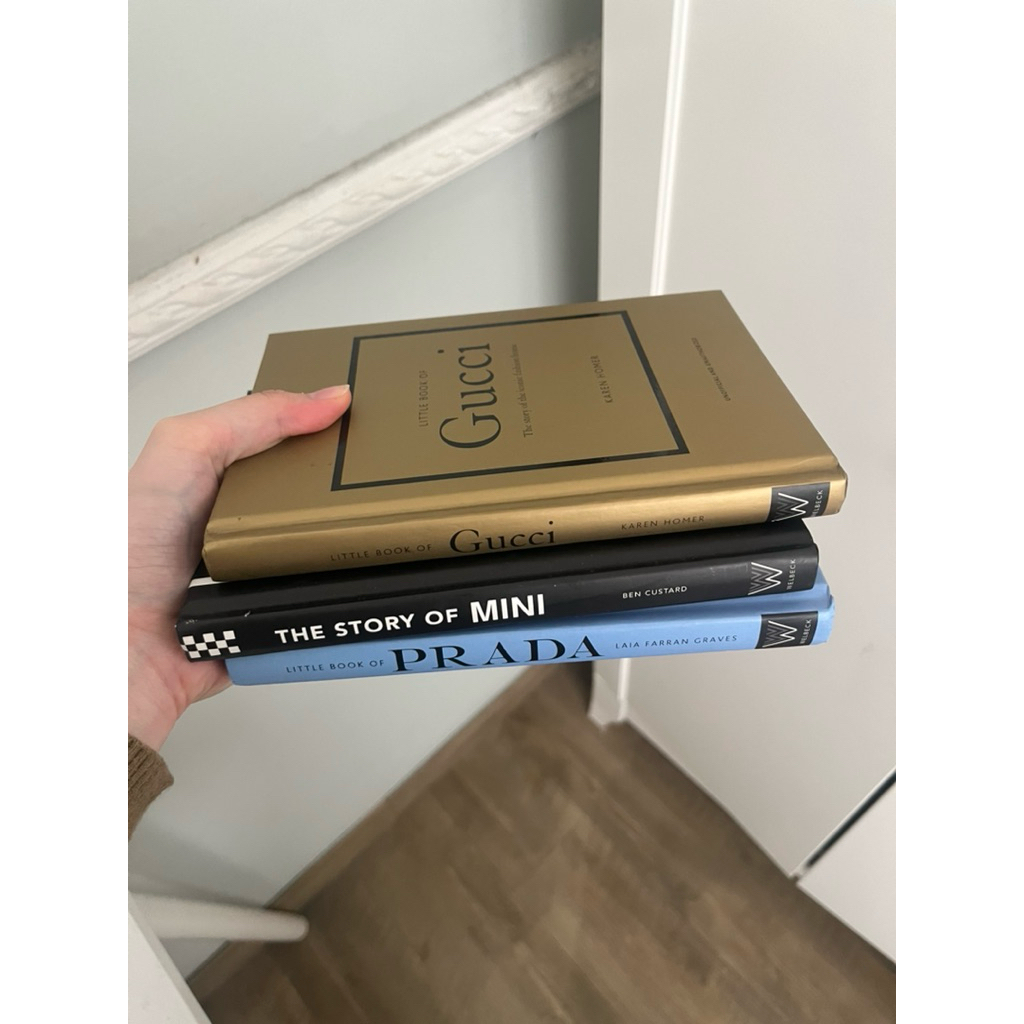 the little book of gucci, prada, mini luxury brand