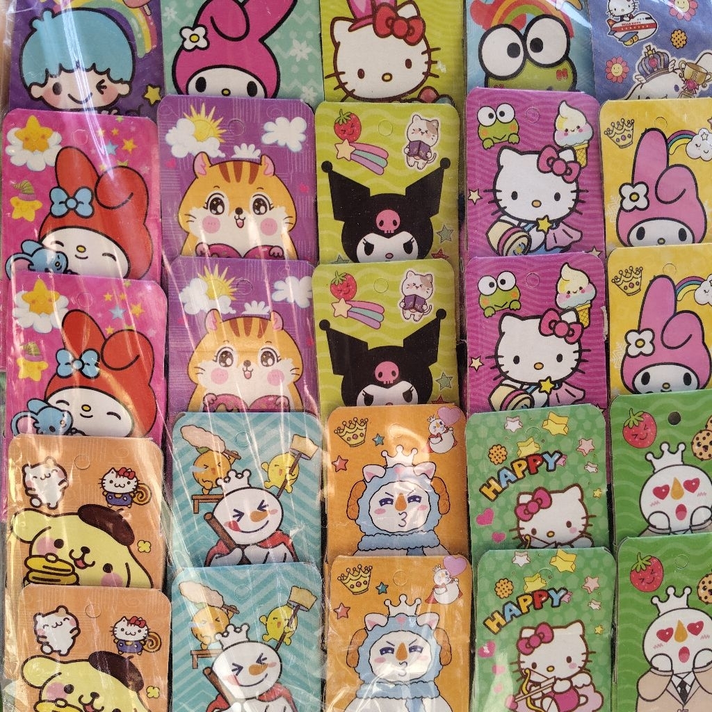 stiker rolling box / stiker karakter / stiker tempel lucu