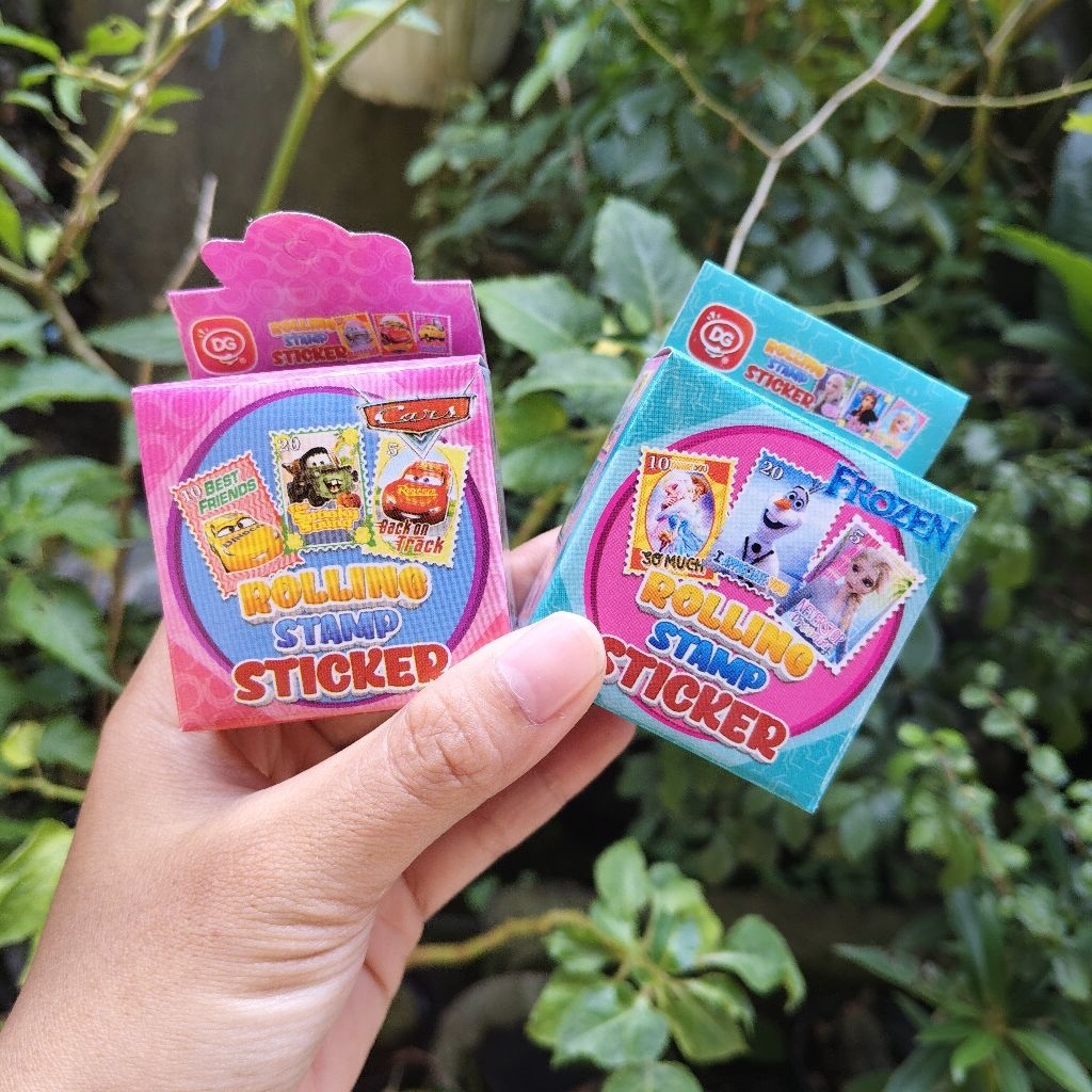 Stiker rolling box / stiker karakter / stiker lucu / stiker tempel viral
