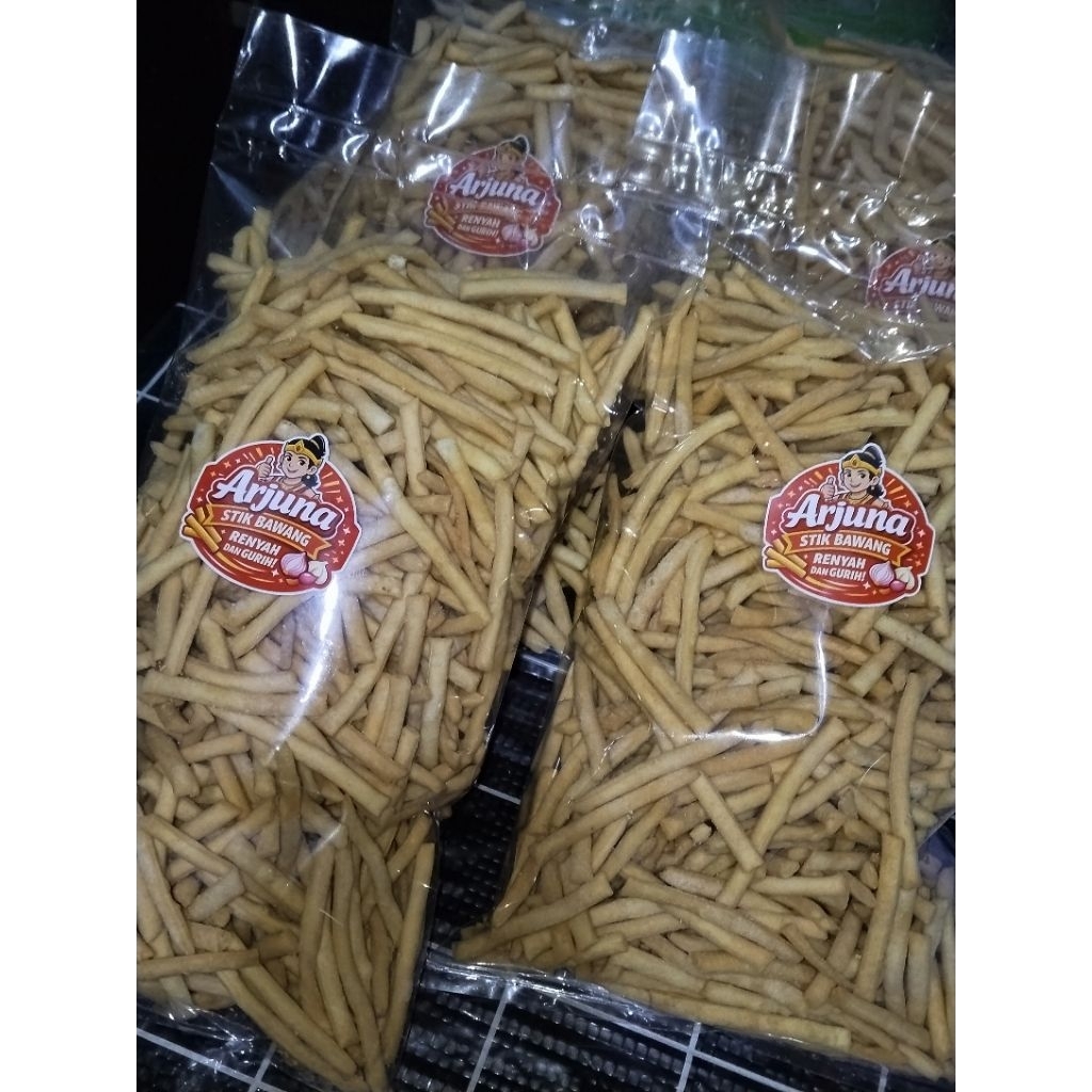 Stik bawang arjuna renyah gurih 500 gram