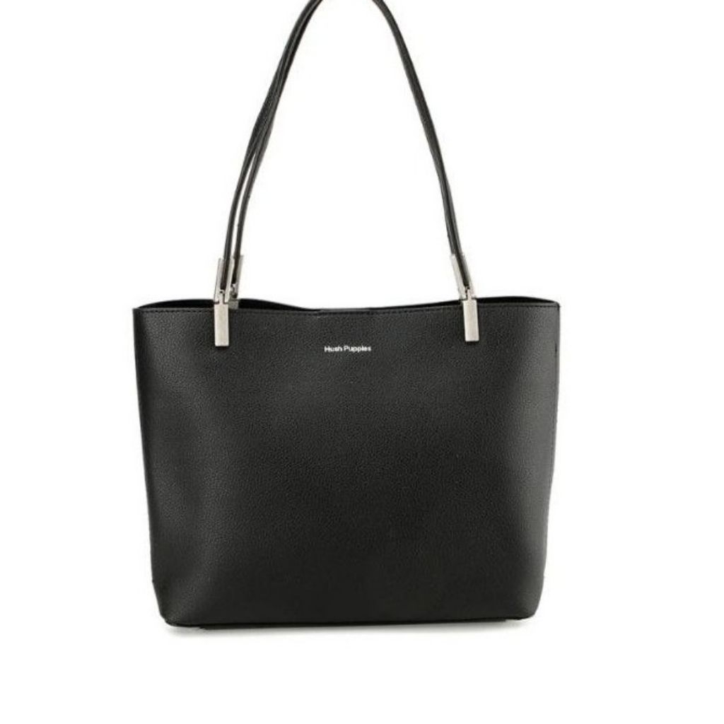 Tas Hush Puppies Blossom Tote - L - Black - PRELOVED