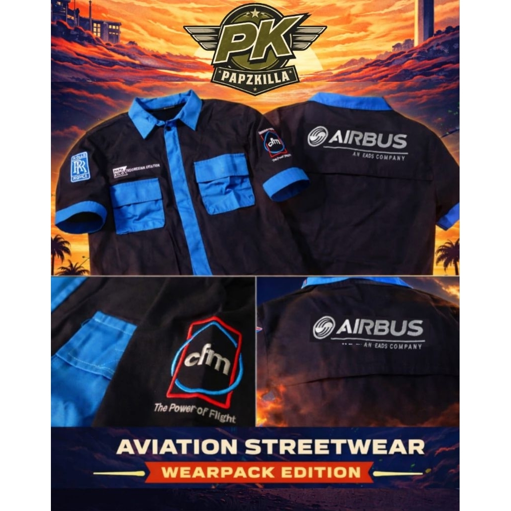 Kemeja kerja/wearpack boeing & airbus