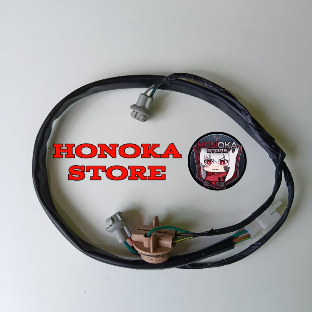 Soket fiting stop lampu belakang honda beat fi stater kasar