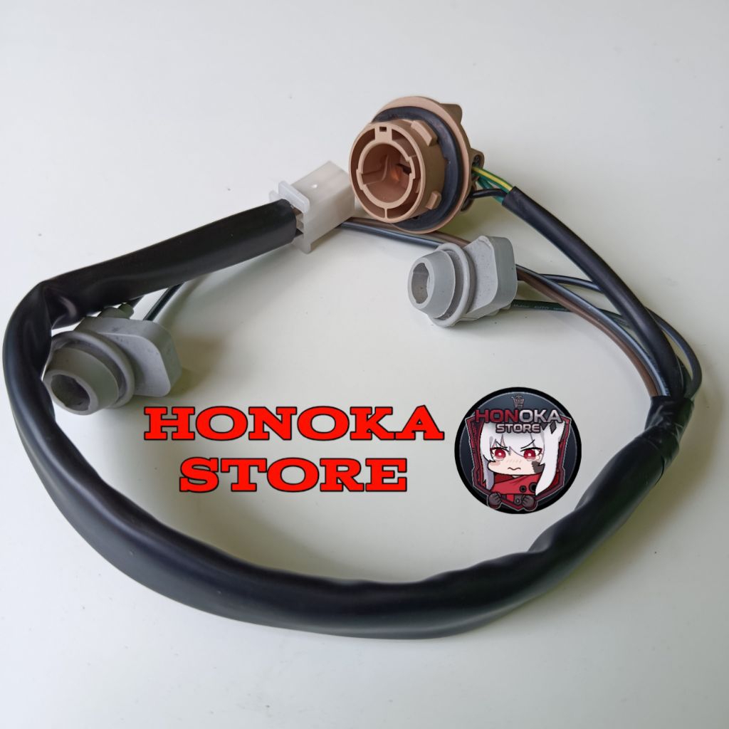 fiting stop lampu belakang yamaha freego