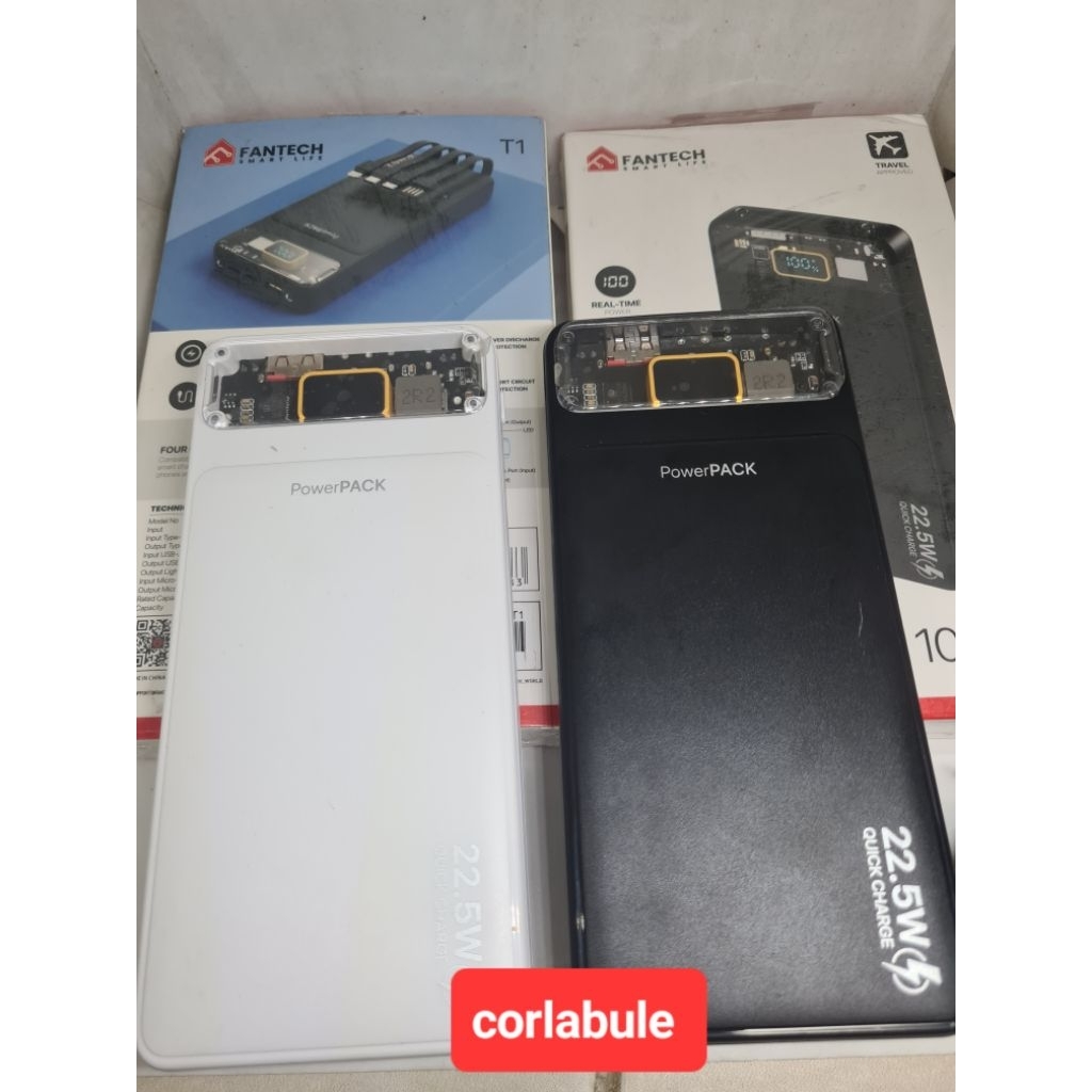 Modul+casing powerbank 22,5w fast charging ada dus kemasan