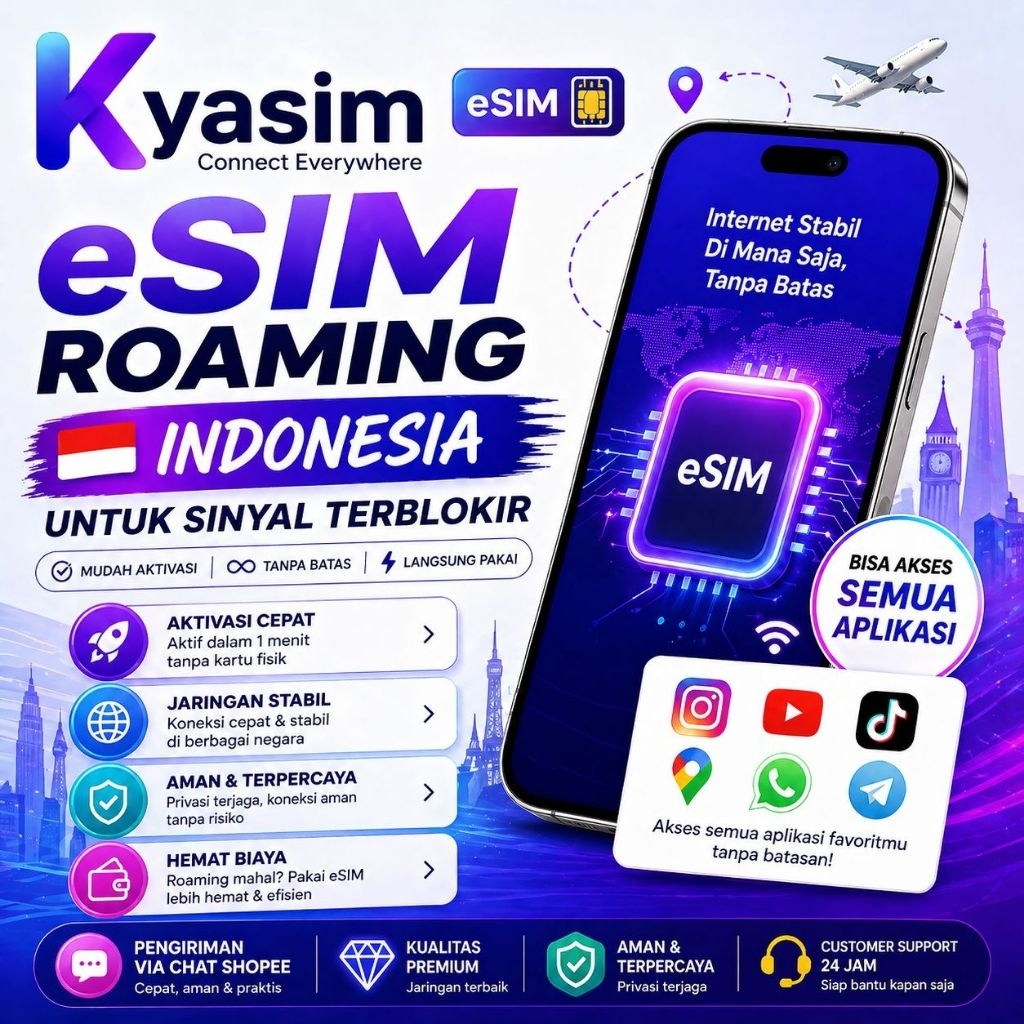 Esim Roaming Anti Blokir Dev Inter | Solusi Imei | Iphone dan Android | Esim Iphone Terblokir | HP E