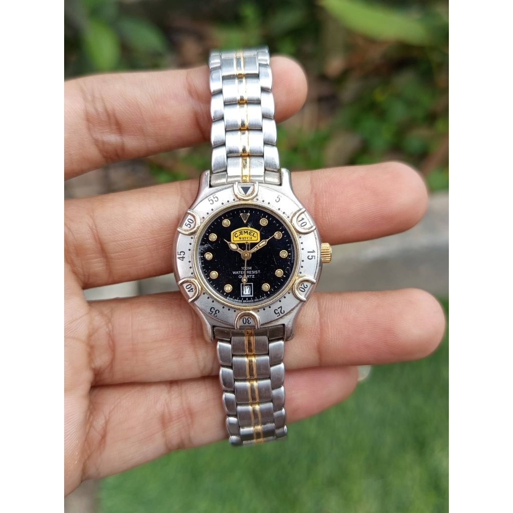 jam tangan merk camel(original)mesin jerman