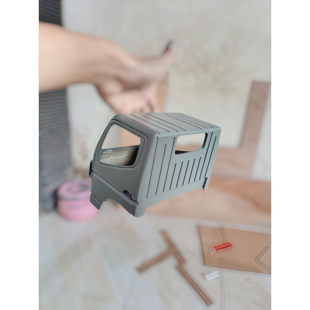 kabin miniatur truk skala 14