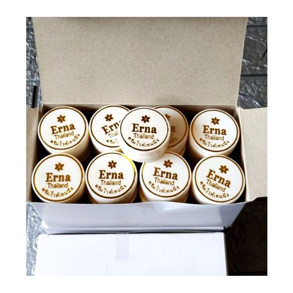 (1Pcs) Cream Pemutih Erna Thailand - Pemutih Kulit Aman, Melembabkan, dan Menghilangkan Bekas Luka