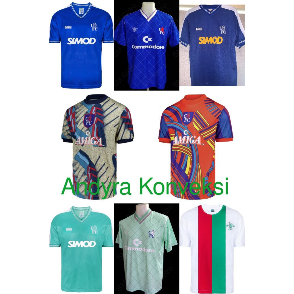 FULL Printing - Jersey Retro Chelsea