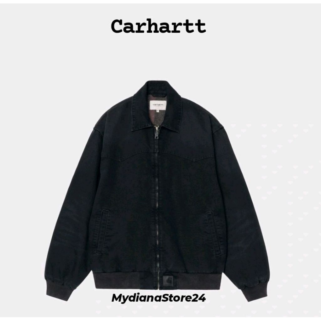CARHARTT - CARHARTT WIP OG SANTA FE JACKET - BLACK/BLACK