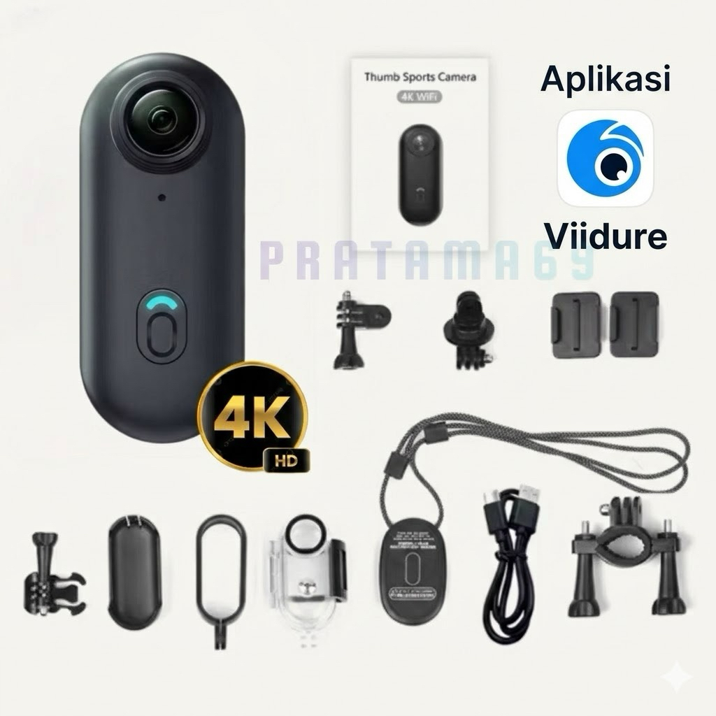 4K WiFi Wireless Camera Small Action Camera Mini Camera Vlog