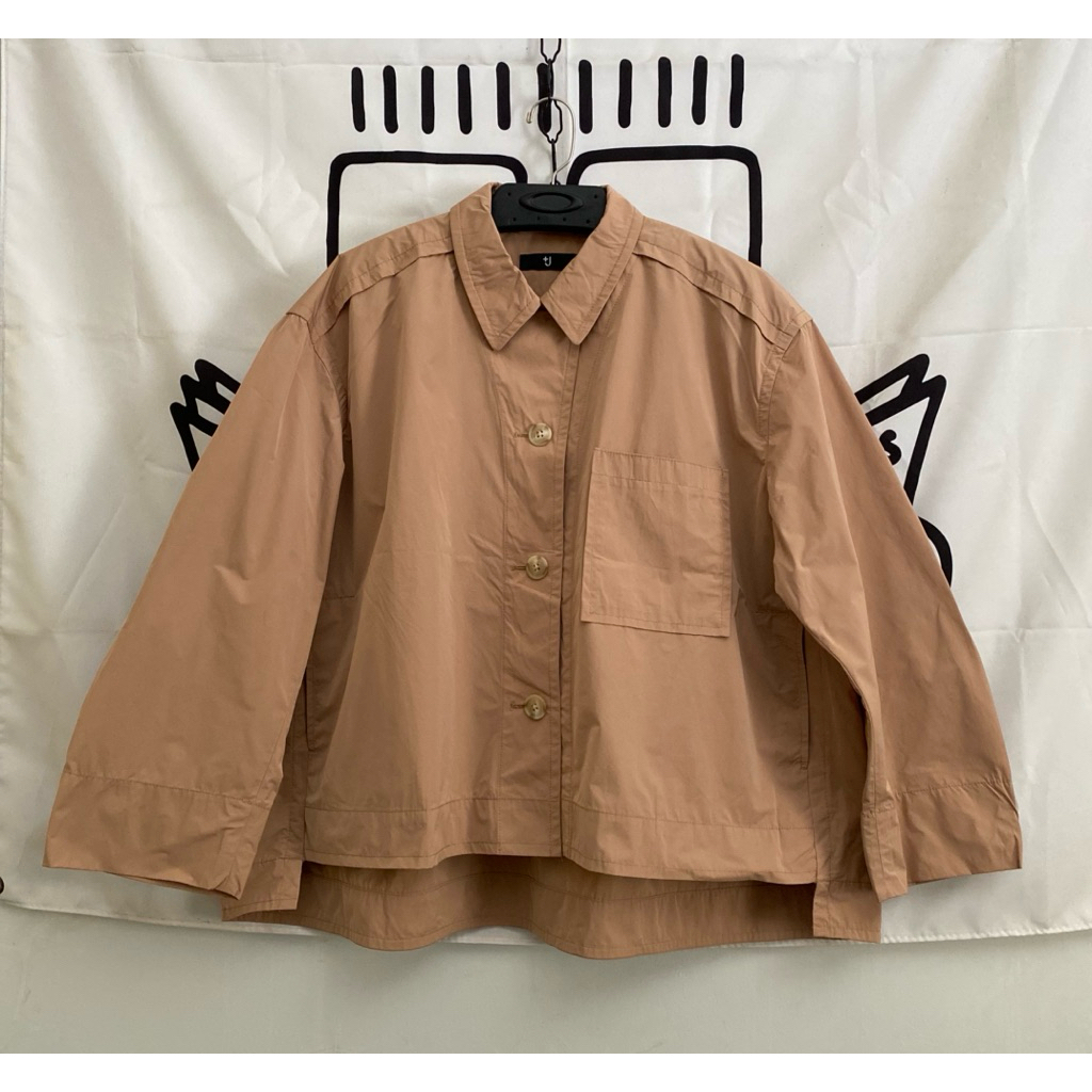 Jil Sander x Uniqlo Boxy Oversized Shirt Jacket