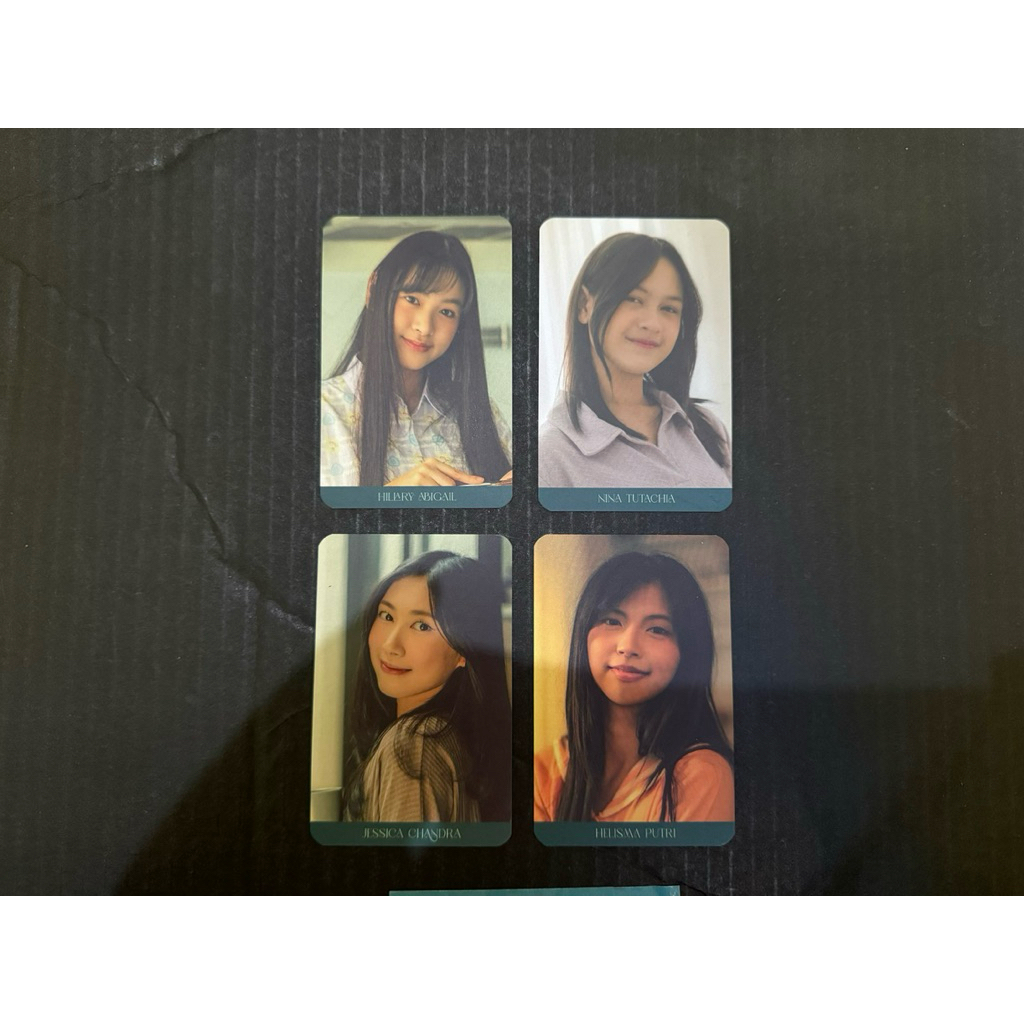 Photocard Gaze of Dream Lily Nachia Jessi Eli JKT48