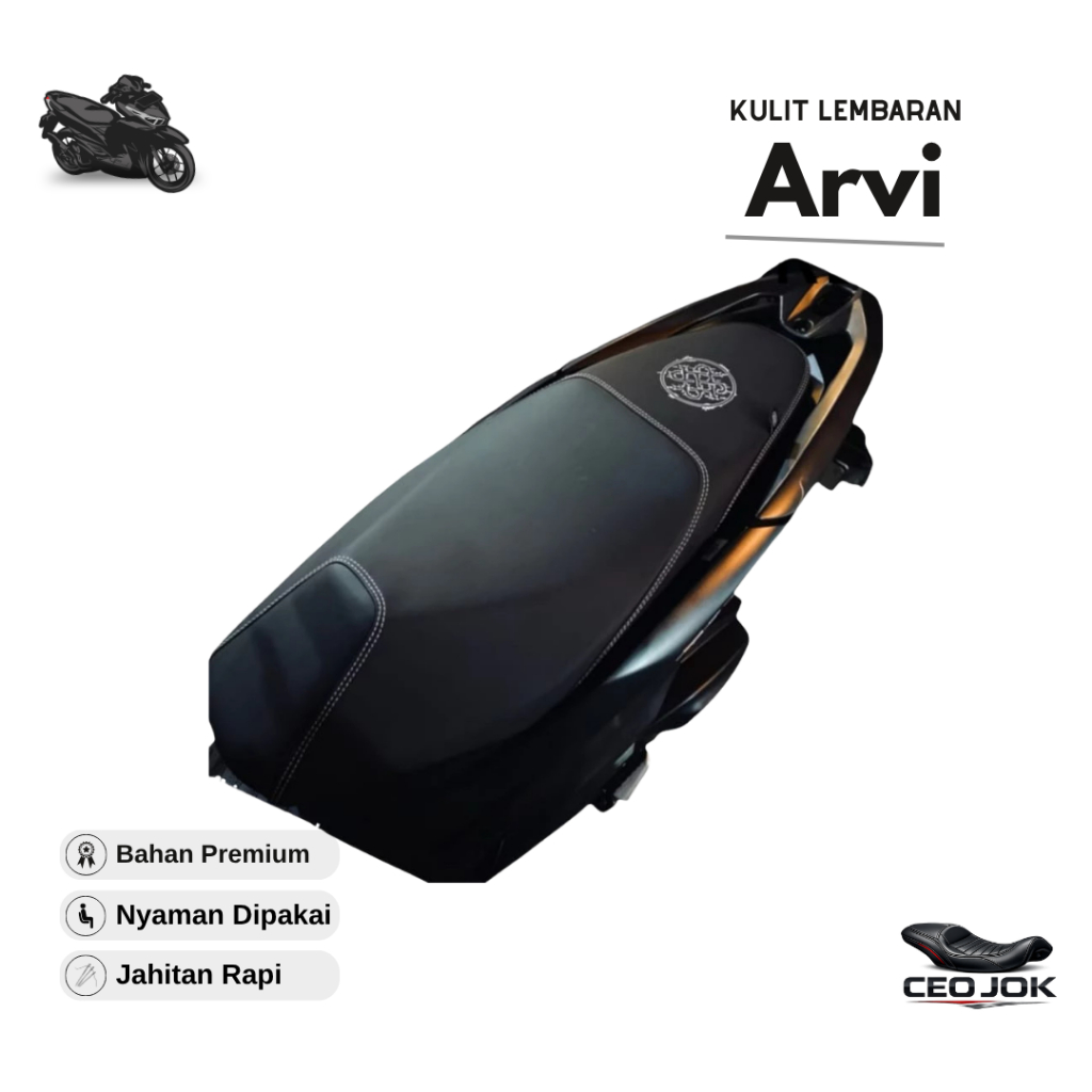 Kulit Jok Motor KARISMA Arvi Modifikasi Lembut Dan Lentur