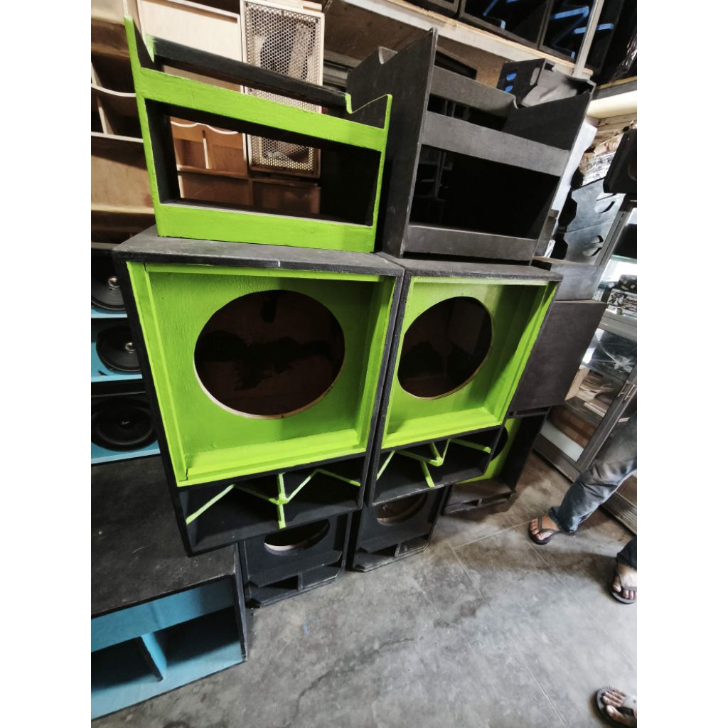 box speaker 15 inc 2cm lengkap ram lapangan