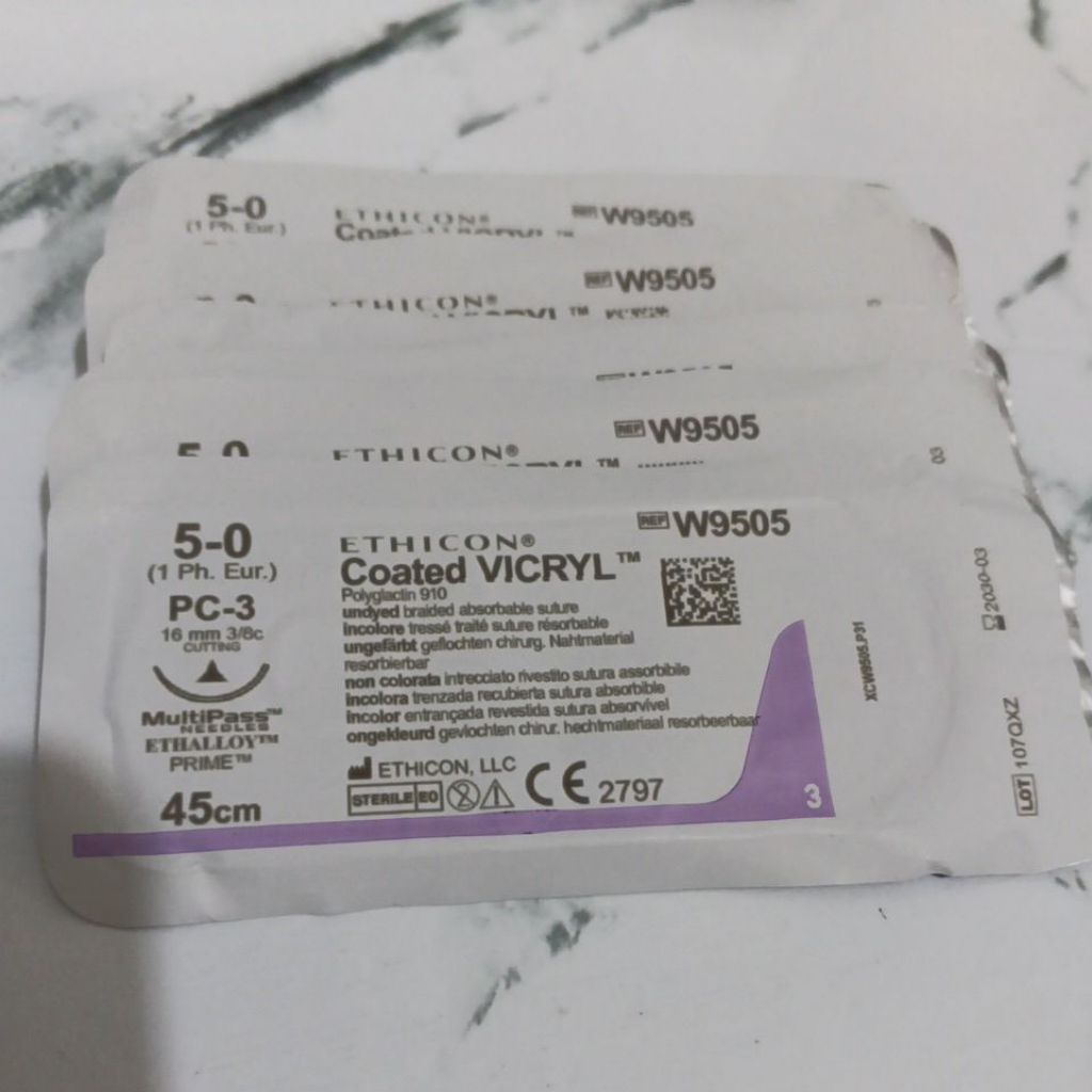 Vicryl 5 0 W9505 Cutting Pcs Vicryl 5/0 cutting pcs