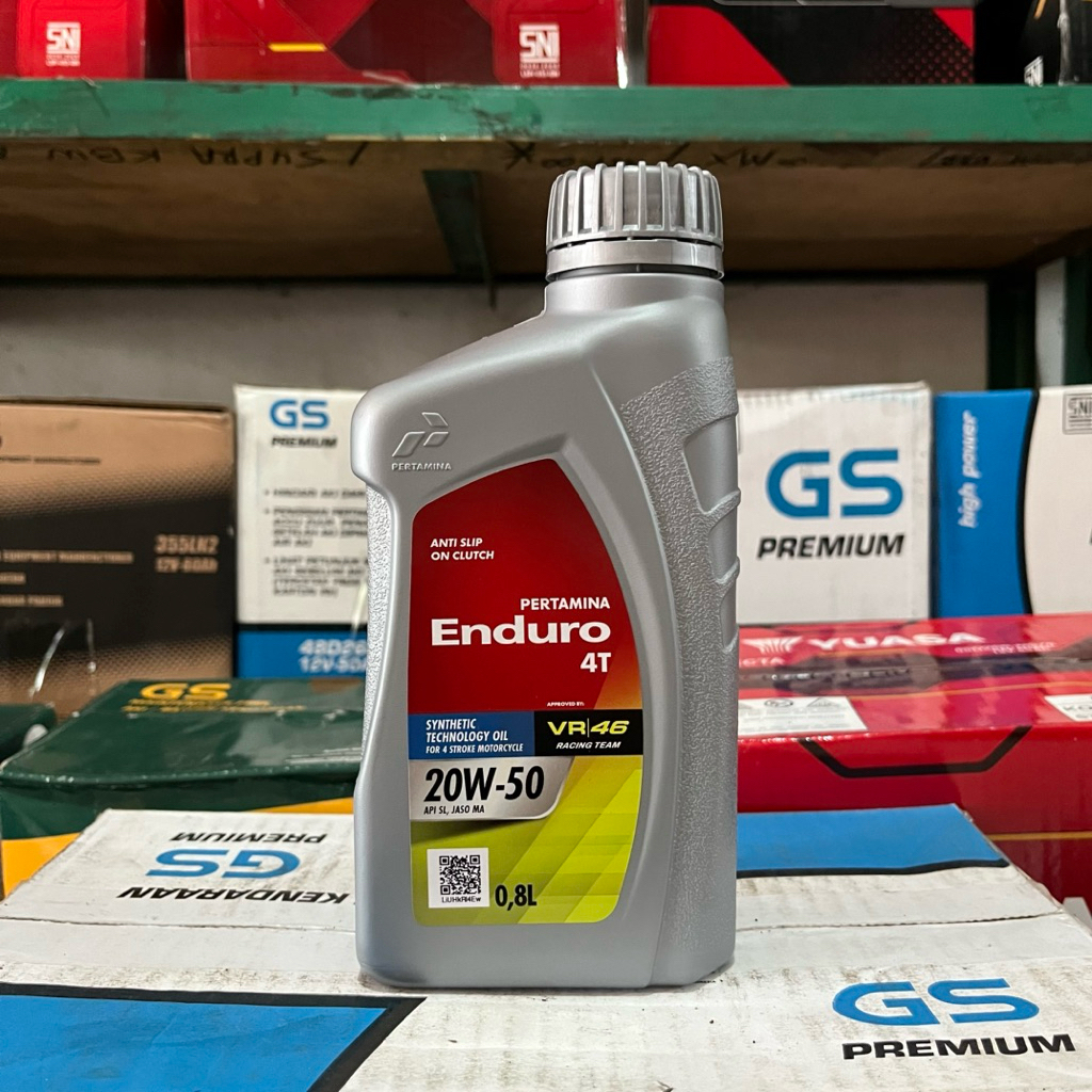 Oli Enduro 4T 20W-50 | 0,8 Liter | Oli Pertamina