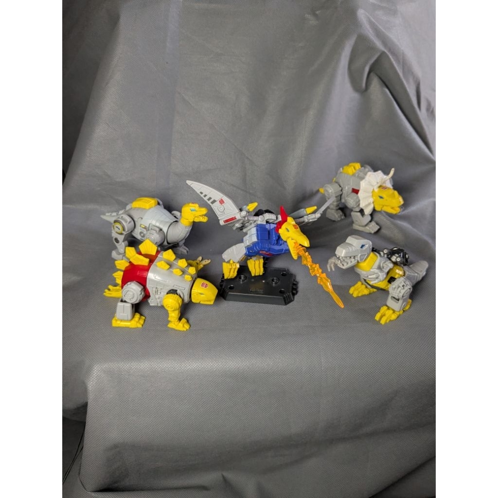 Dinobot Set Blokees Transformers Galaxy Version Paket Dinobot Grimlock Swoop Snarl Slug Sludge