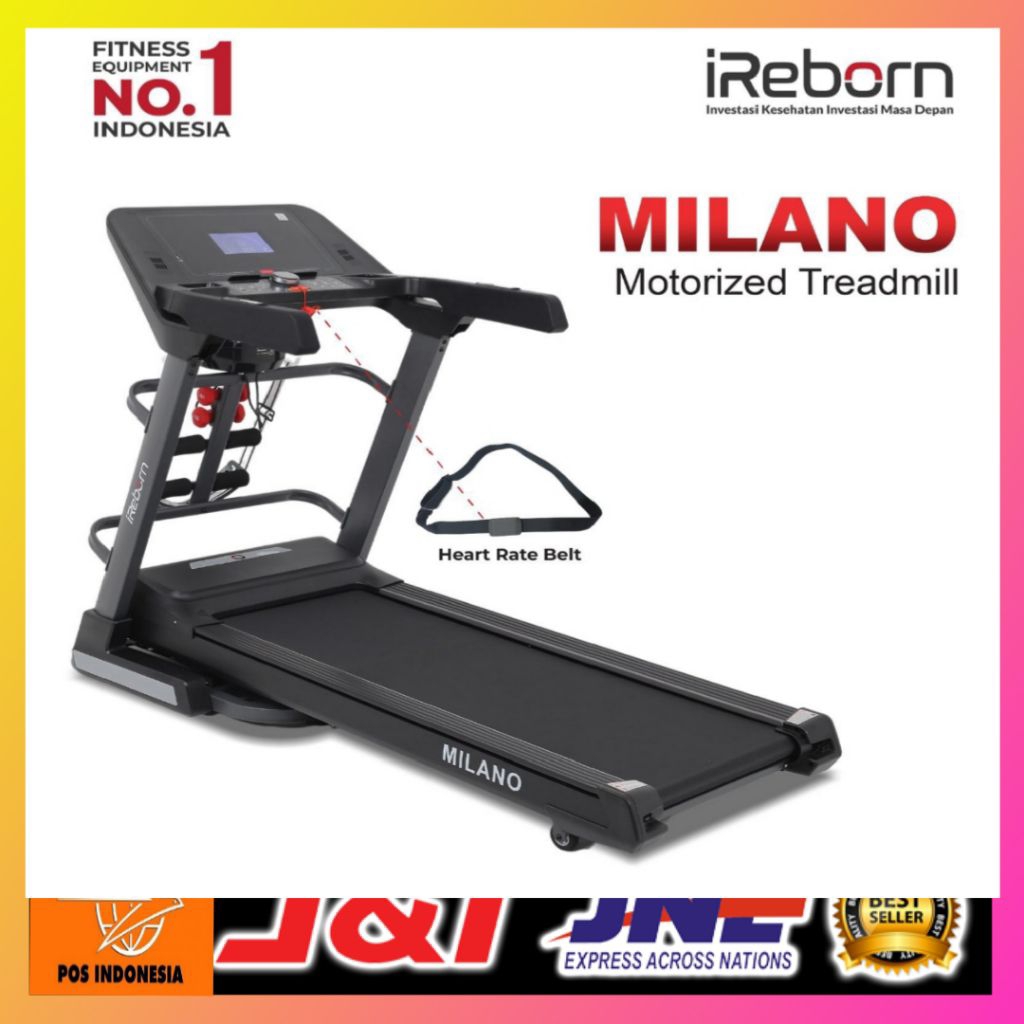 treadmill elektrik-milano ireborn(original)treadmil elektrik- ireborn-tredmill-tredmill