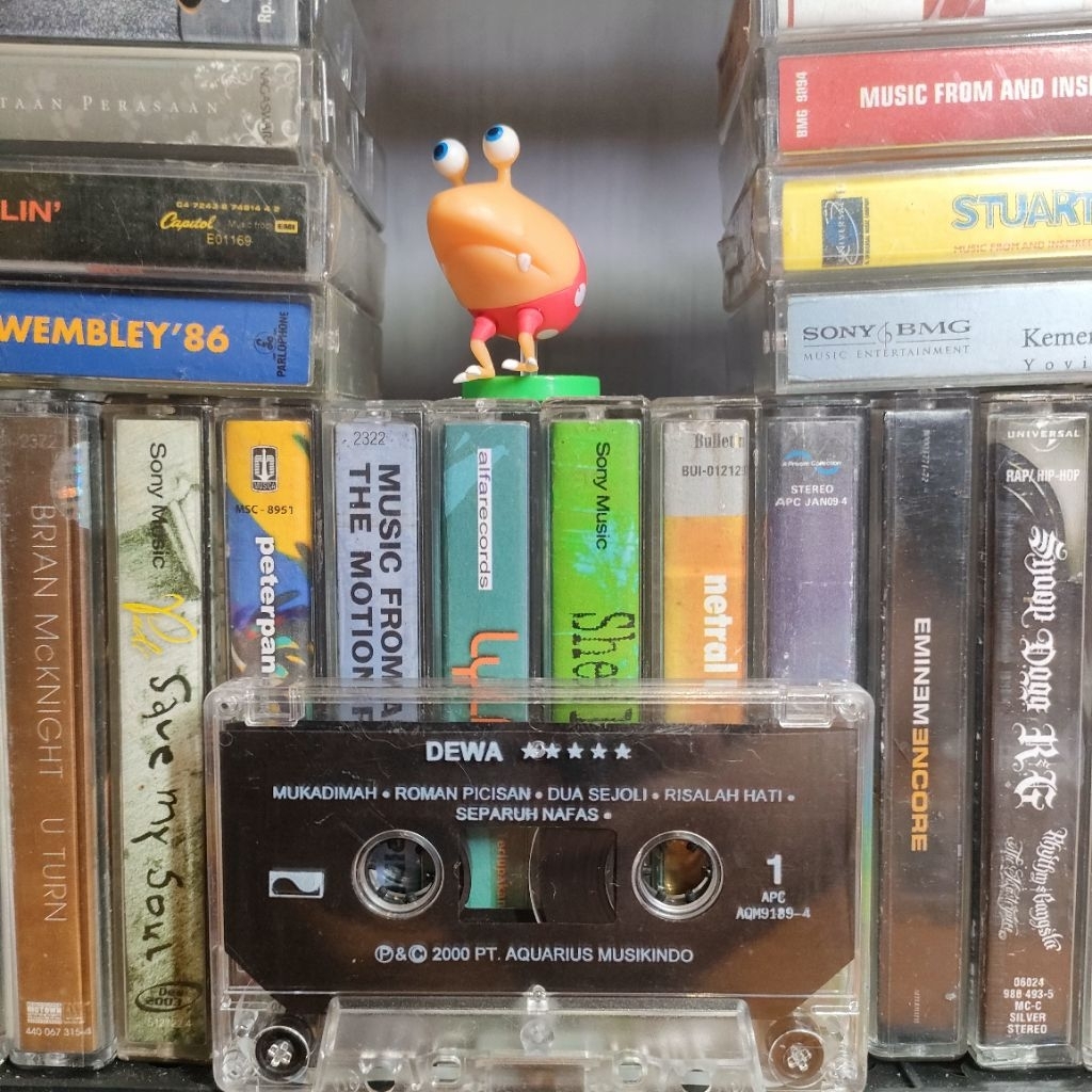 Kaset Pita Dewa Dewa19 Dewa 19 Bintang Lima hanya kaset