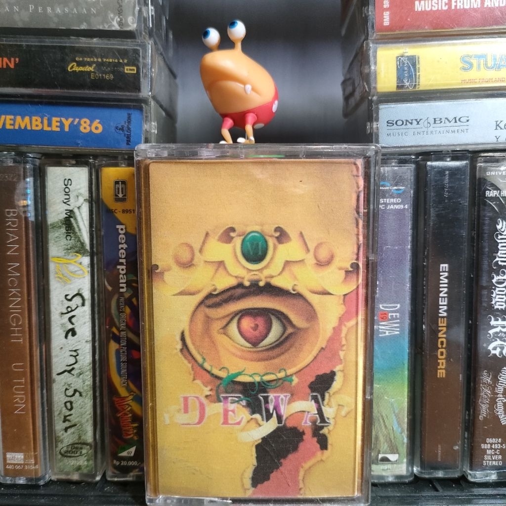Kaset Pita Dewa Dewa19 Dewa 19 Cintailah Cinta Arjuna Mencari Cinta cover scanan repro copyan