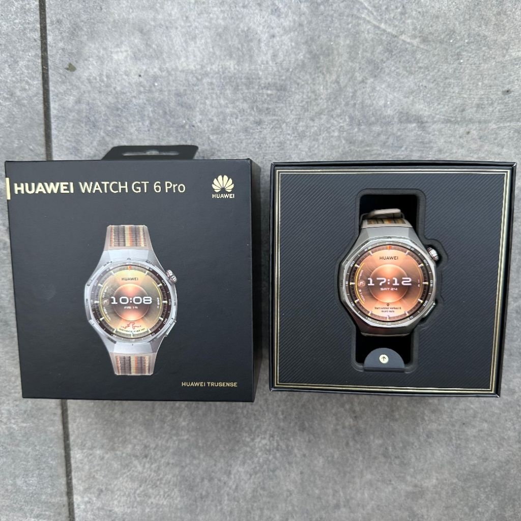 Huawei GT 6 pro brown kondisi like new mulus garansi panjang fullset original