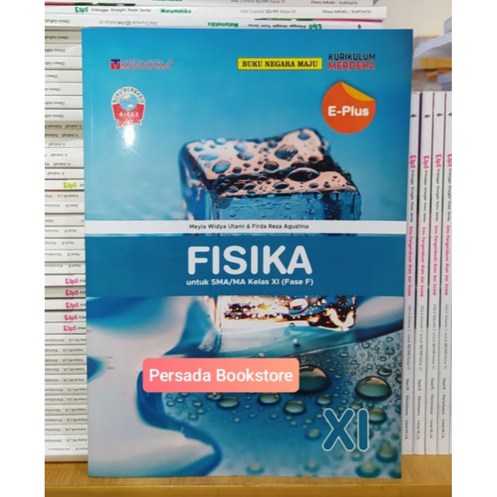 Buku E Plus Fisika Kelas 11 SMA Kurikulum Merdeka Mediatama