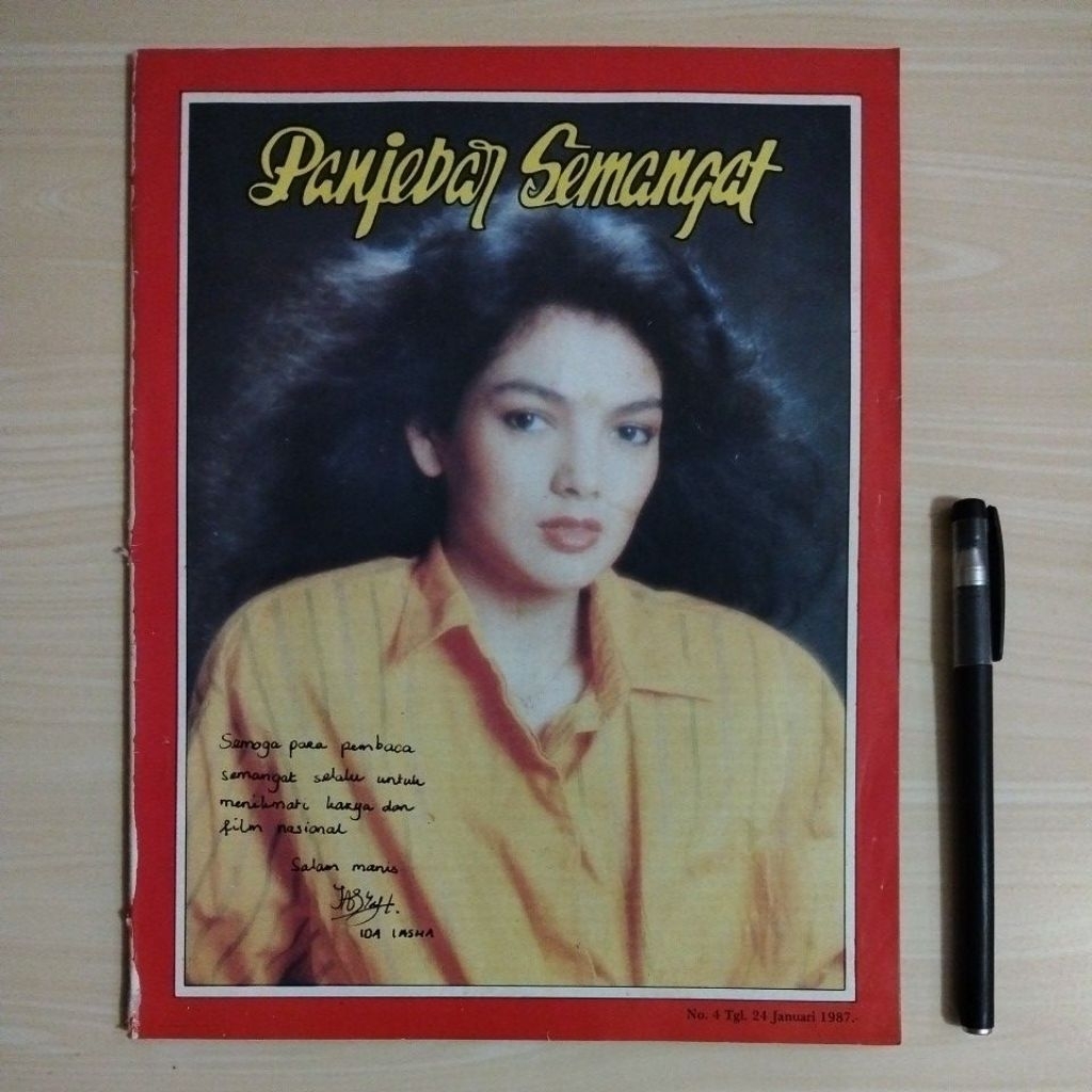 MAJALAH JADUL JAWA - PANJEBAR SEMANGAT - NO.4 24 JANUARI 1987 - COVER IDA IASHA - Majalah Bekas Mura
