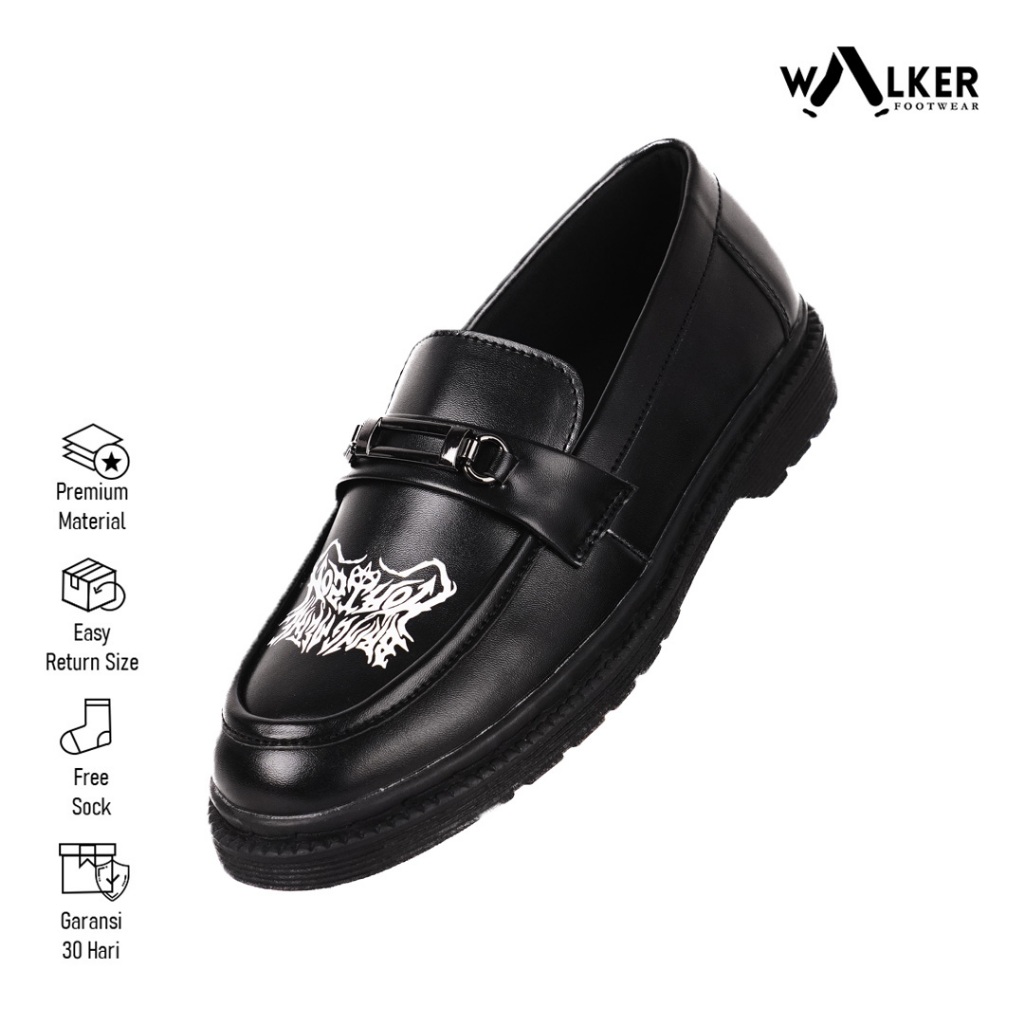 WALKER FOOTWEAR - Sepatu Slip On Loafers Pria Porto