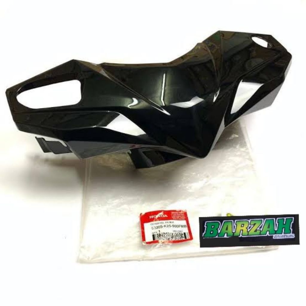 totok batok depan honda beat FI warna hitam original baru AHM
