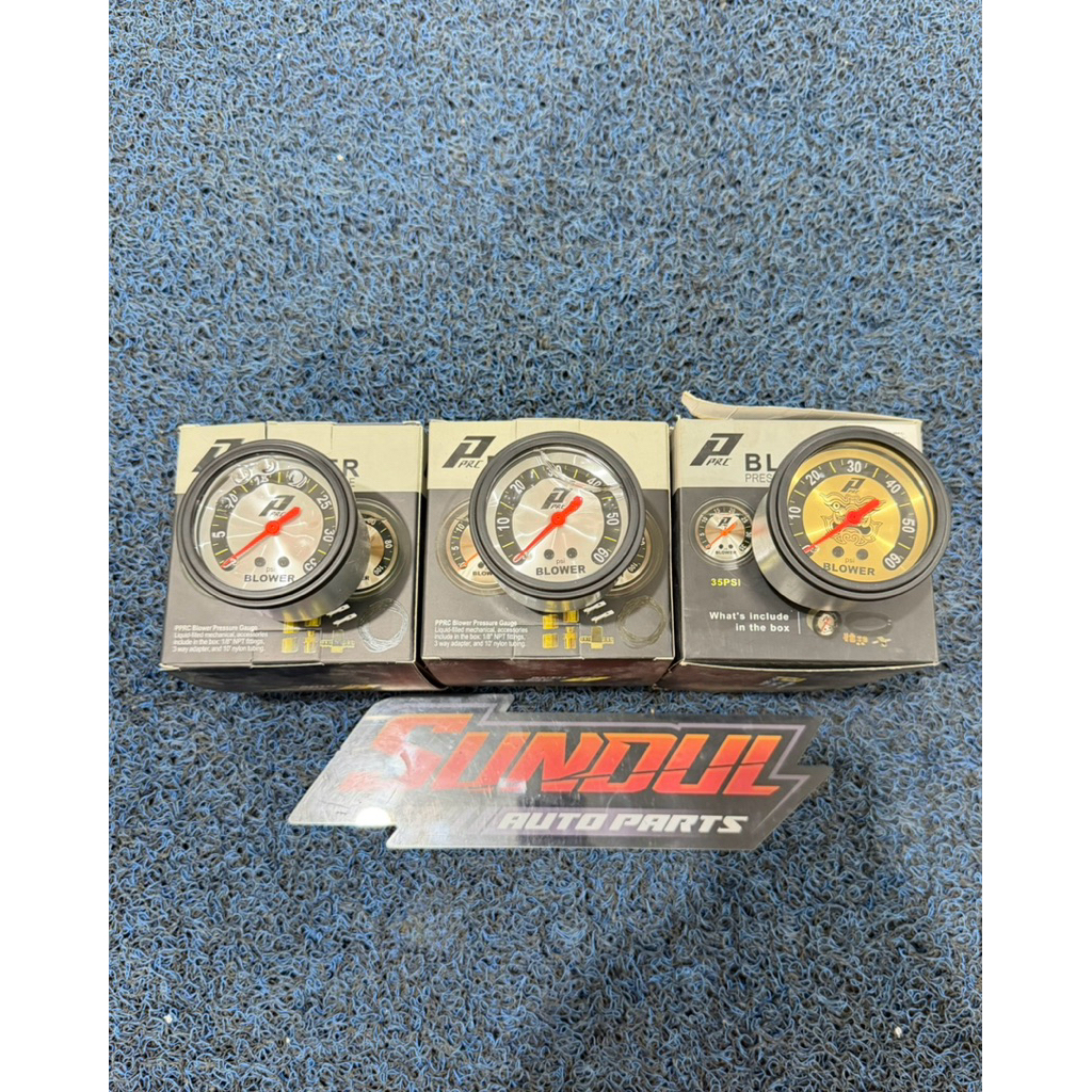 BOOST METER PPRC 35PSI 60PSI