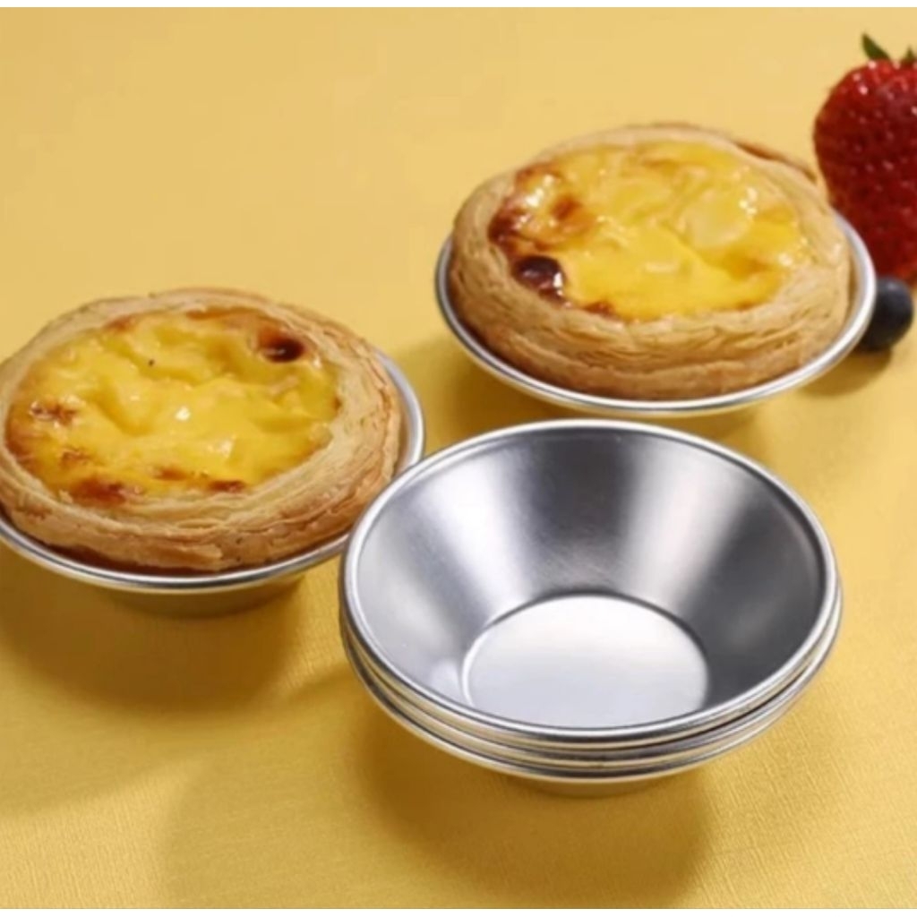 12 pcs Cetakan egg tart mini Loyang egg tart Cetakan pie susu bali