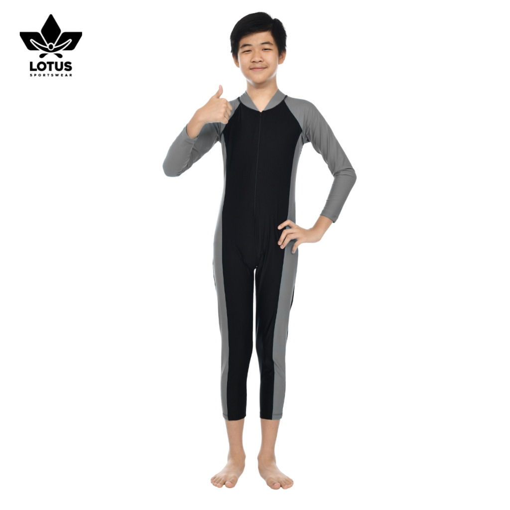 Baju Renang Selam Panjang Anak Laki Baju Renang Terusan Panjang Anak Dan Remaja Laki-laki