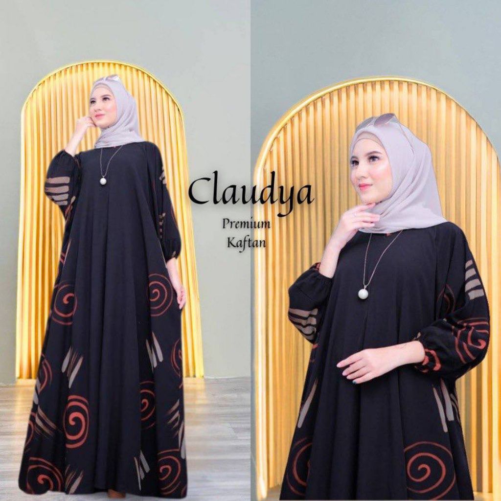 Kaftan Lowo Gamis Homedress Daster Busui Lengan Panjang Karet Bahan Rayon Ukuran Allsize Besar Jumbo