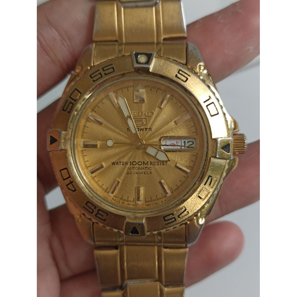 jam seiko 5 sports automatic