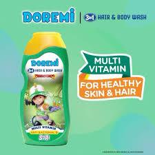 DOREMI HAIR AND BODY WASH BOBOIBOY BOTOL 200ML  100% ORIGINAL