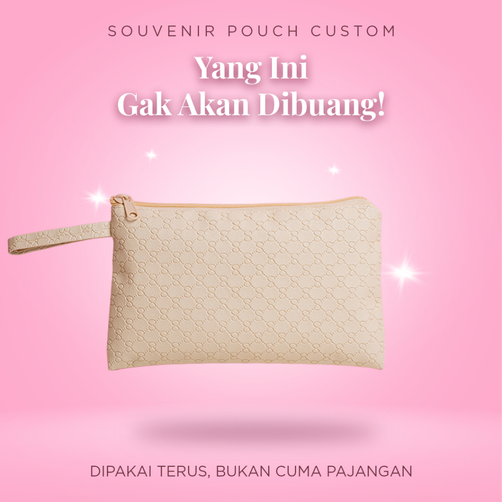 souvenir pernikahan  kapal motif bowties16 dan 23 souvenir pouch pernikahan murah bermanfaat unik me
