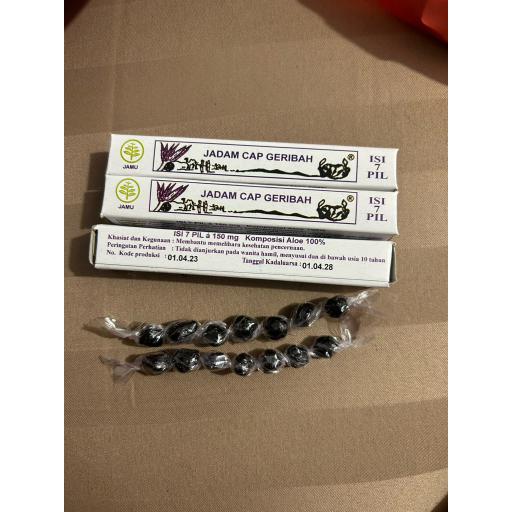 jadam cap geribah perbox (50pcs)