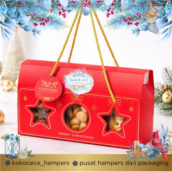 Box Natal Kemasan Toples  BOX CHRISTMAS KOTAK NATAL HAMPERS NATAL BOX HAMPERS CHRISTMAS Box Kue Nata
