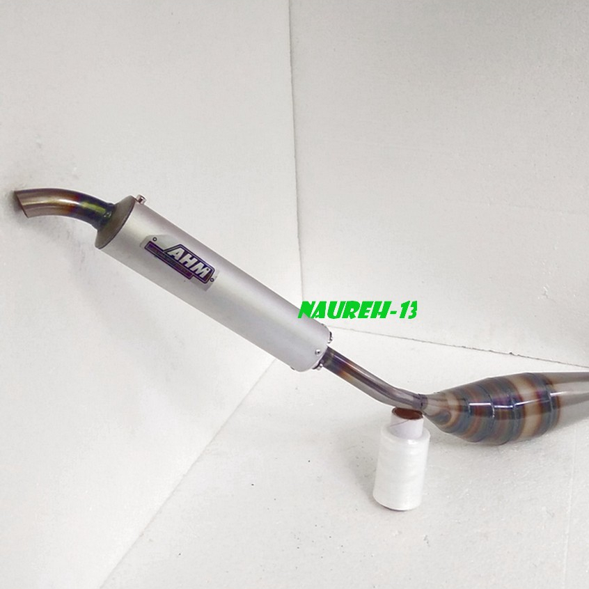AHM Pro racing Exhaust Pipe Suzuki Rg Sport110 Rgv120 Rgx120 Motorcycle