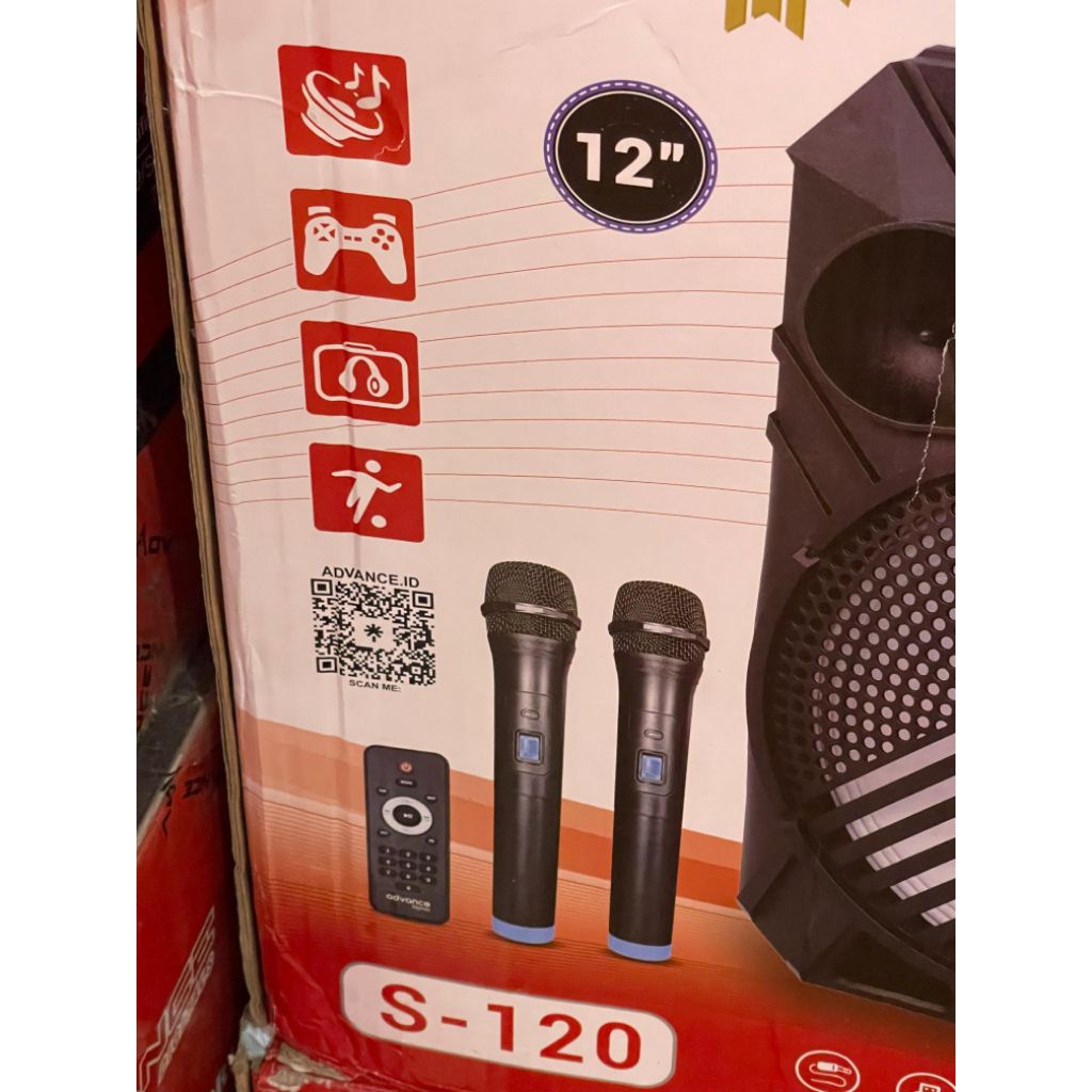 Speaker Advance 12 Inch & 15 Inch S120/1506