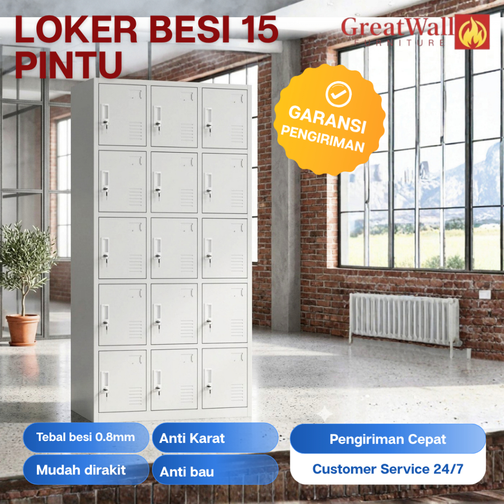 Loker Lemari 15 Pintu Lemari Arsip Lemari Arsip Kantor Lemari Arsip 15 pintu Lemari Sepatu