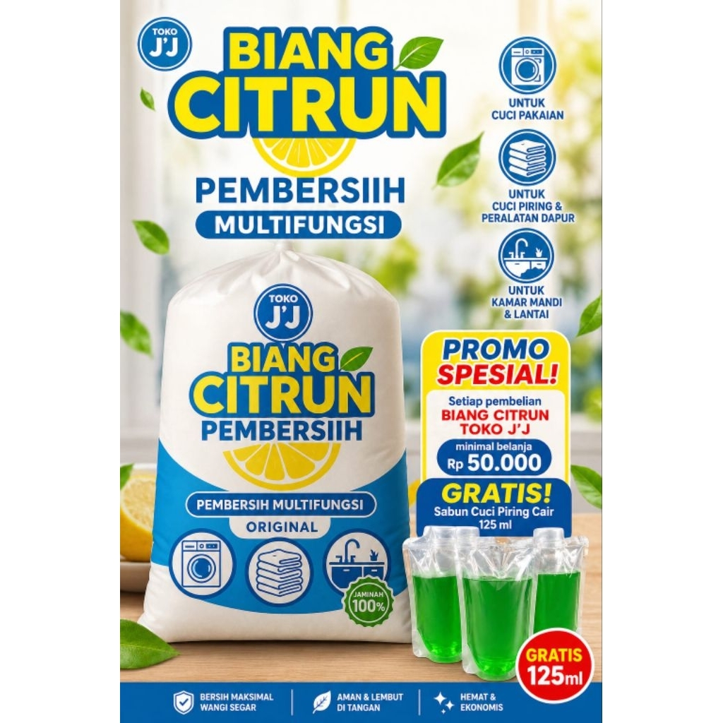 Citrun Pembersih 1 kg / biang citrun