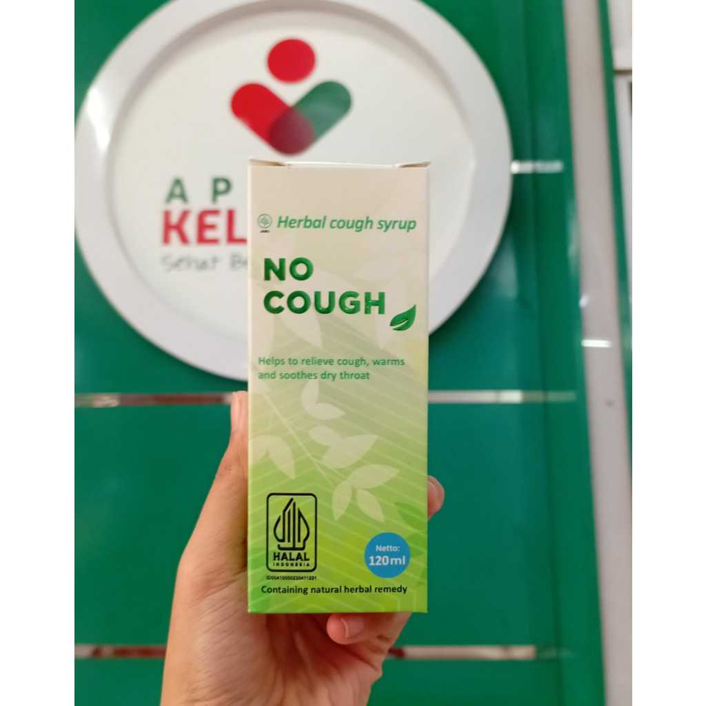 SIAP KIRIM! NO COUGH SIRUP OBAT BATUK HERBAL ISI 120 ML / NO COUGH SYRUP