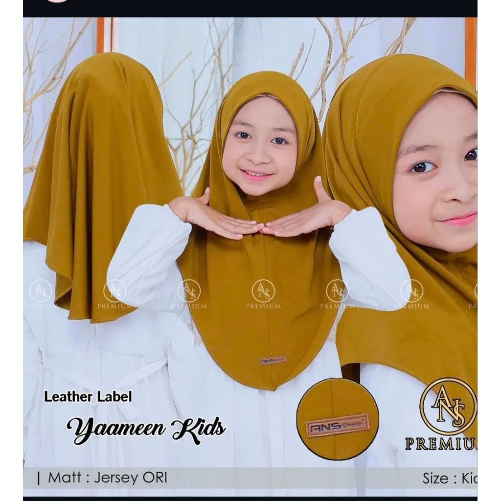 Bergo Malay Kids_Jilbab Anak Tanggung_Malah Anak Yasmeen Kids